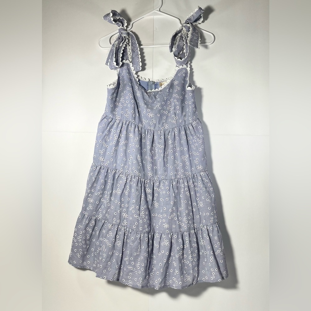 like new Altar’d State seersucker sun dress size small